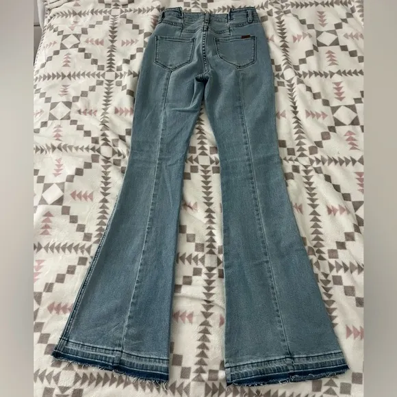Rock&amp;Roll Denim High Rise Flare Jeans