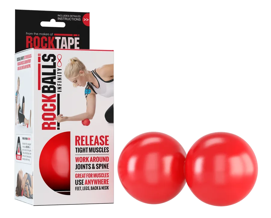 Rocktape Rock Ball Infinity - Red
