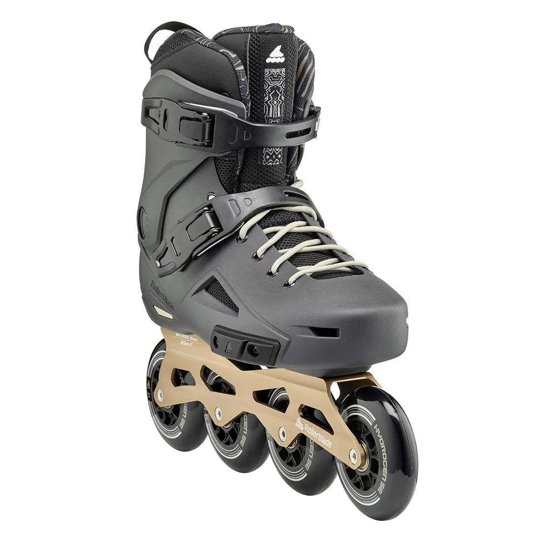 Rollerblade Lightning 90 Inline Skate - Anthracite/Taupe