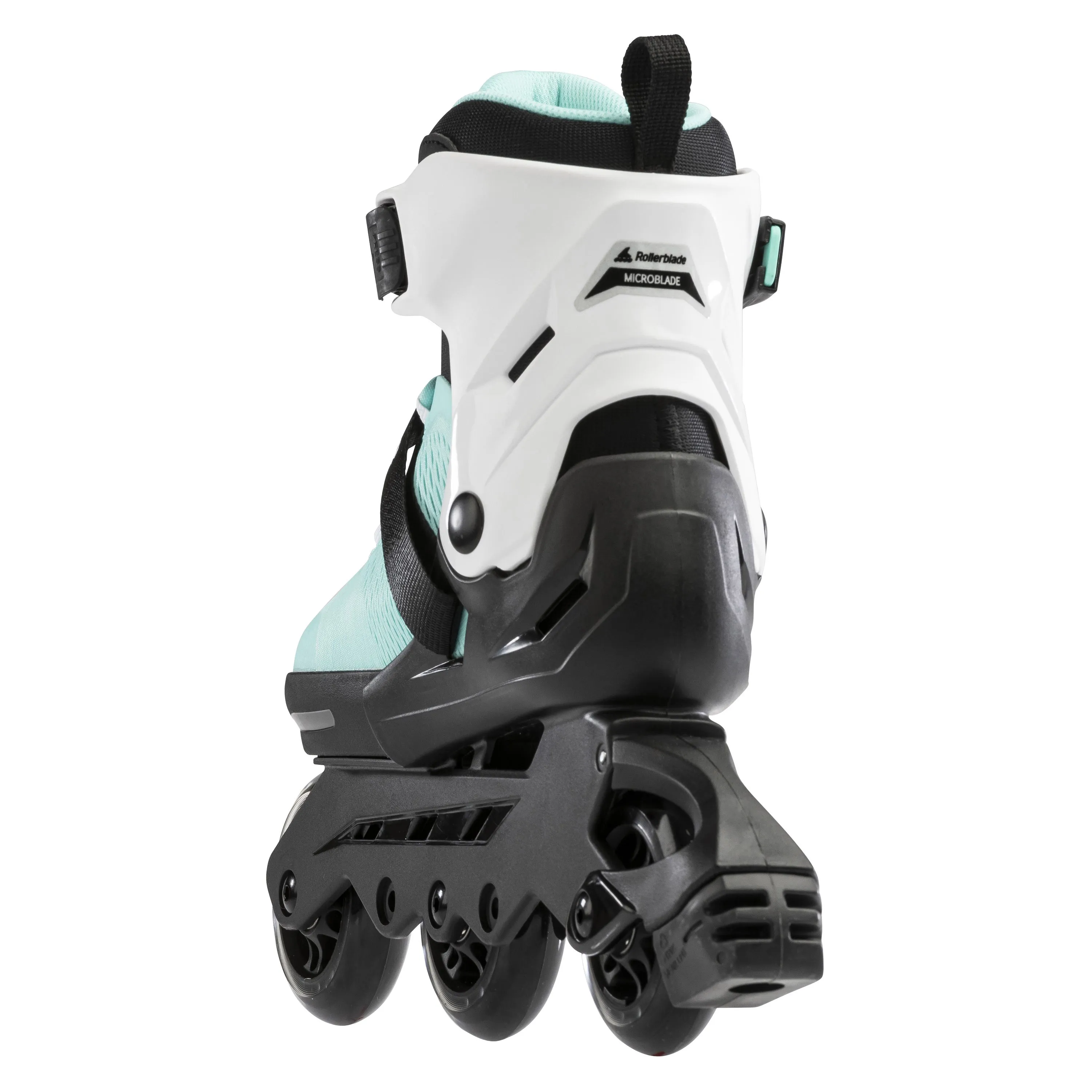 Rollerblade Microblade 3WD Adj Inline Skates Aqua/White