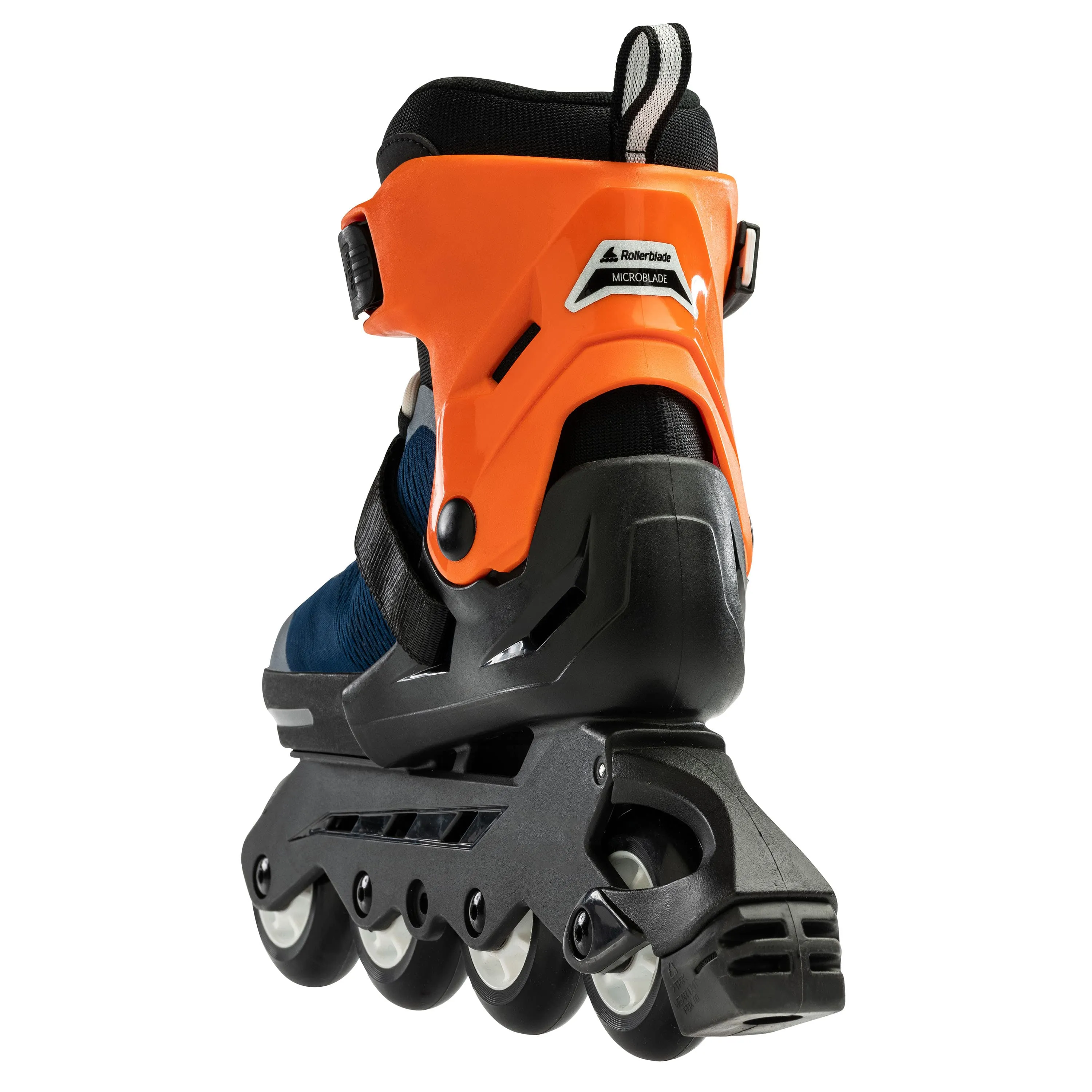 Rollerblade Microblade Adj Inline Skates Midnight Blue/Warm Orange