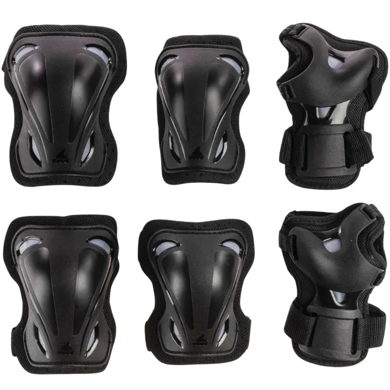 Rollerblade Skate Gear 3-pack Inline Pad Set Large - Men's/Women's