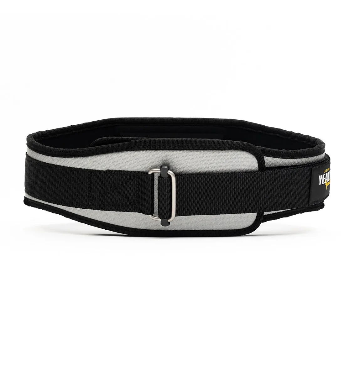 Ronnie Coleman Signature Series CF4006 Carbon Fibre Contour Weight Lifting Belt - Silver