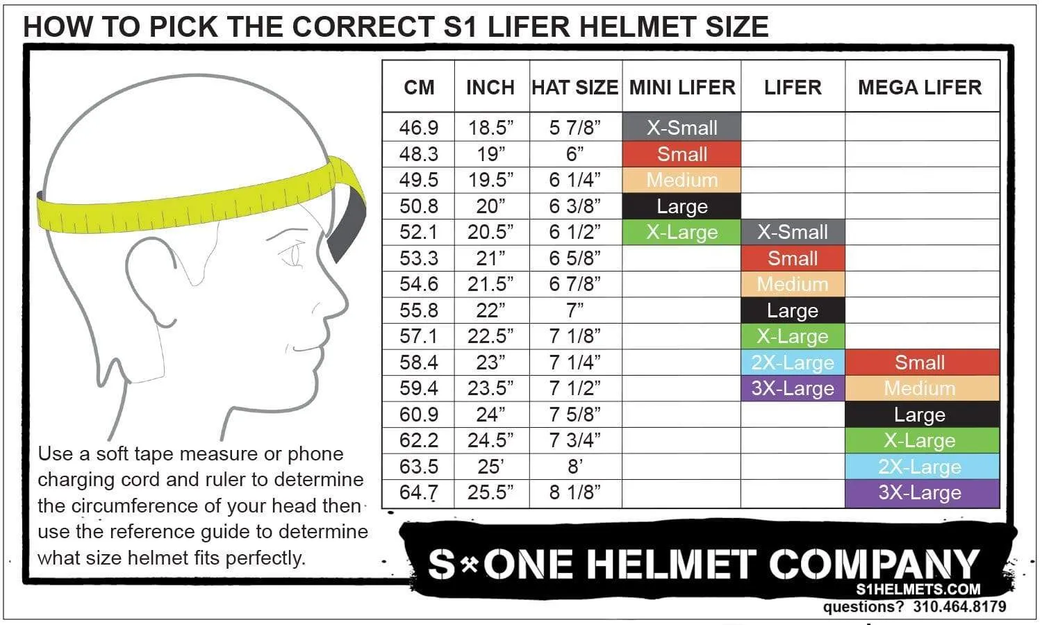 S-ONE - LIFER HELMET - COLOURED STRAPS