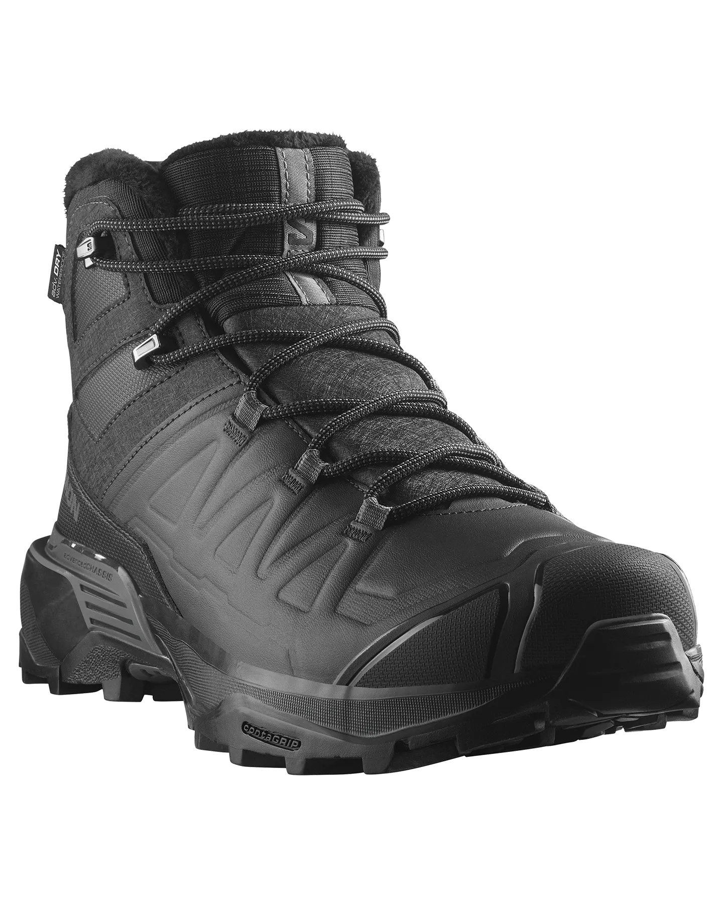 Salomon X Ultra Snowpilot Waterproof Boot - Black / Phantom / Castlerock
