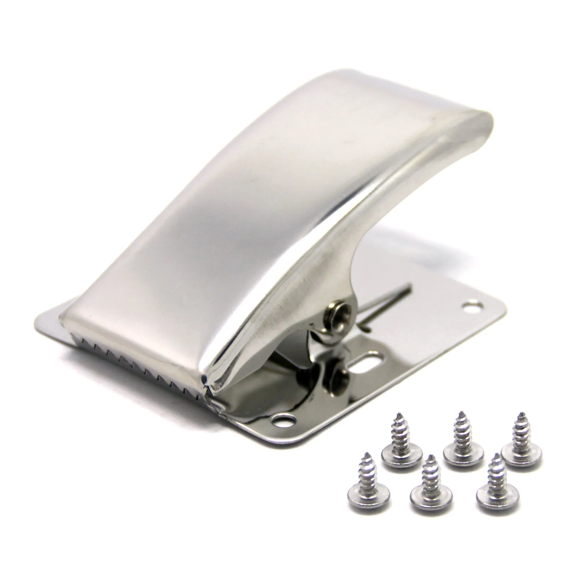 SAMSFX Fishing Fillet Clamp w/ Screws Deep-Jaw Fish Tail Clip