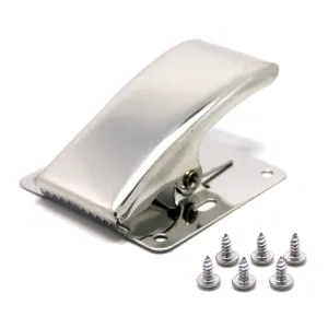 SAMSFX Fishing Fillet Clamp w/ Screws Deep-Jaw Fish Tail Clip