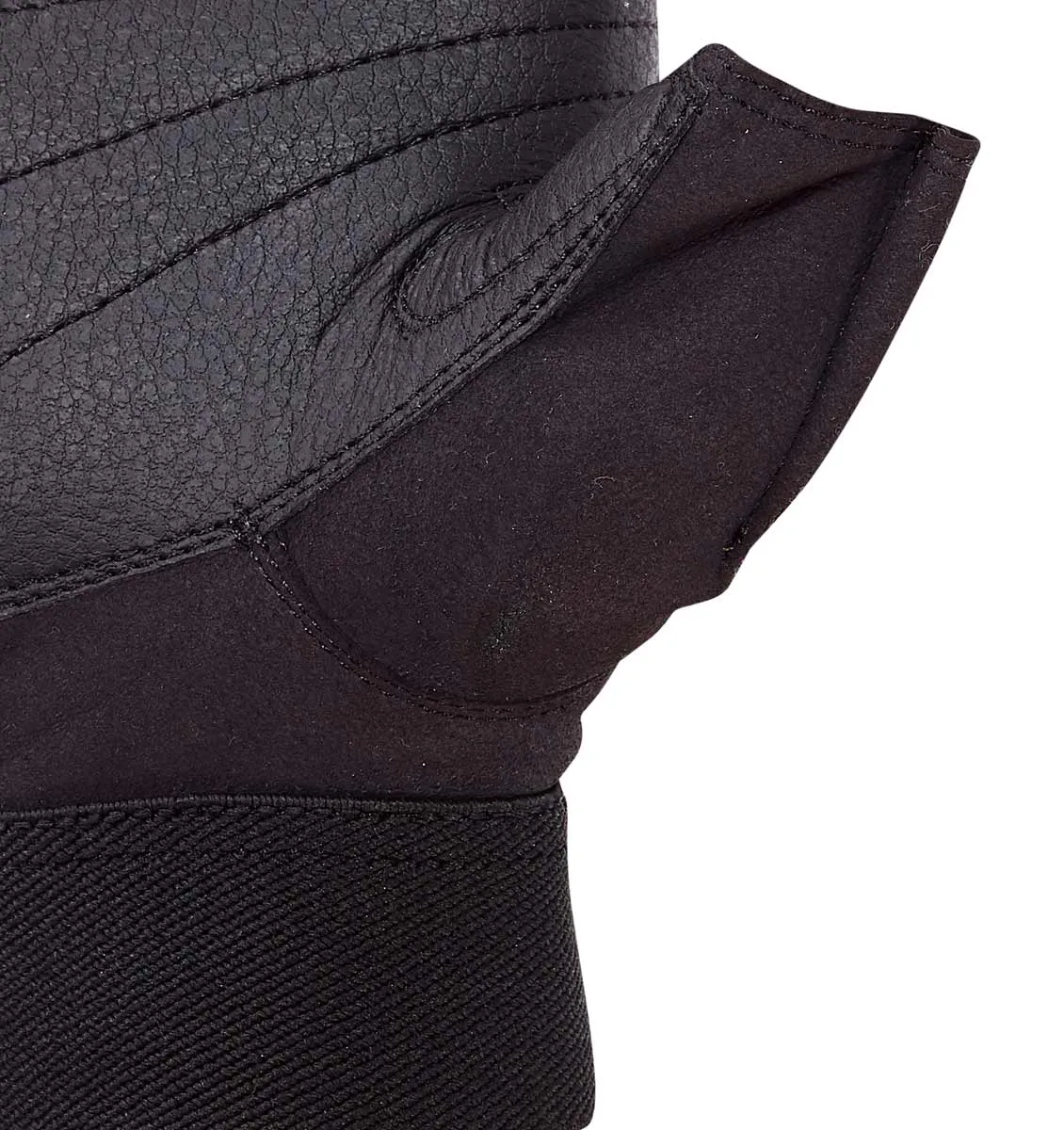 Schiek Platinum Series "Gel" Weight Lifting Gloves - Black