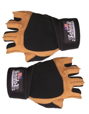 Schiek Sports Inc 425 Power Gel Weightlifting Gloves Wrist Wraps