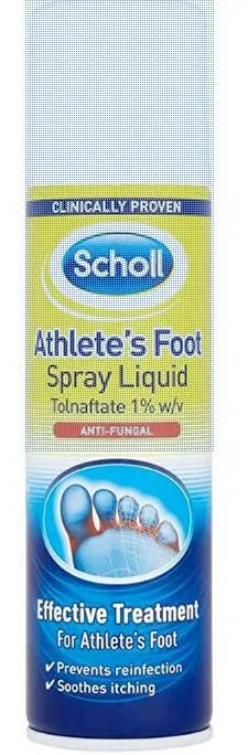 Scholl athlete's foot spray, 150 ml