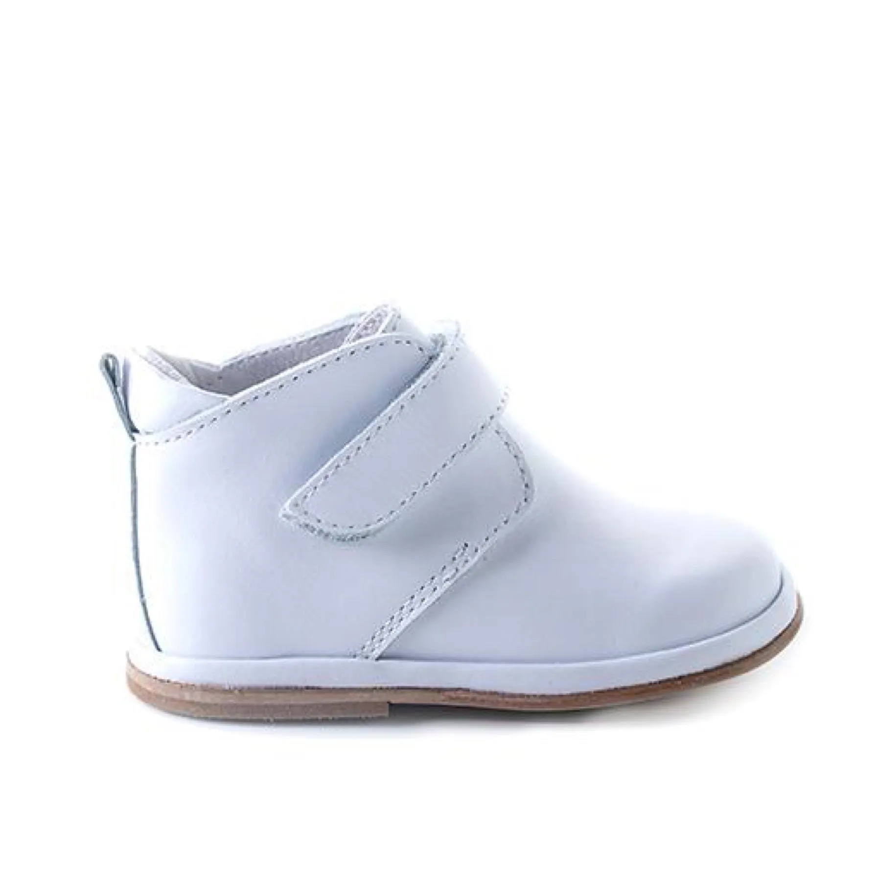 Sergio White Leather Boot