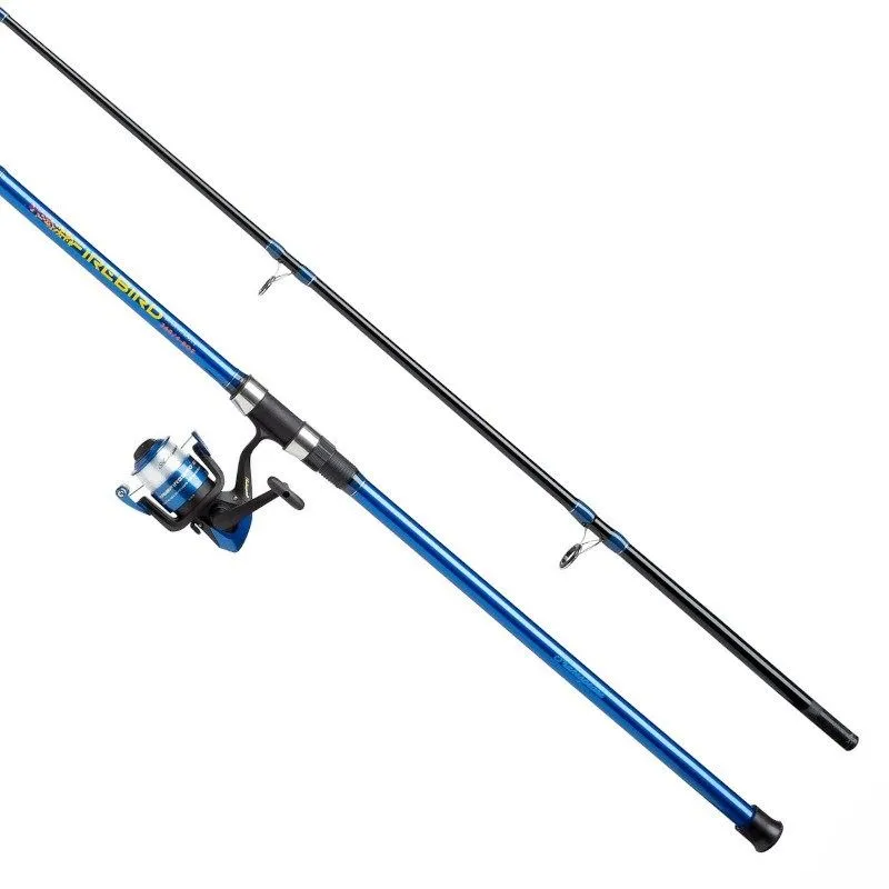 Shakespeare Firebird Beachcaster Combo 4-80z