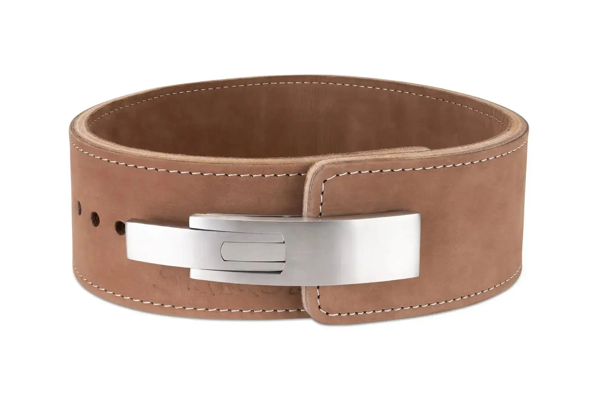 Shibusa Brown Leather Lever Belt