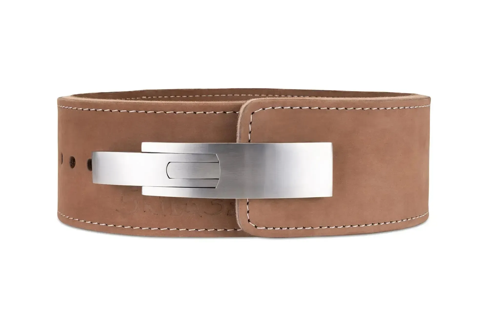 Shibusa Brown Leather Lever Belt