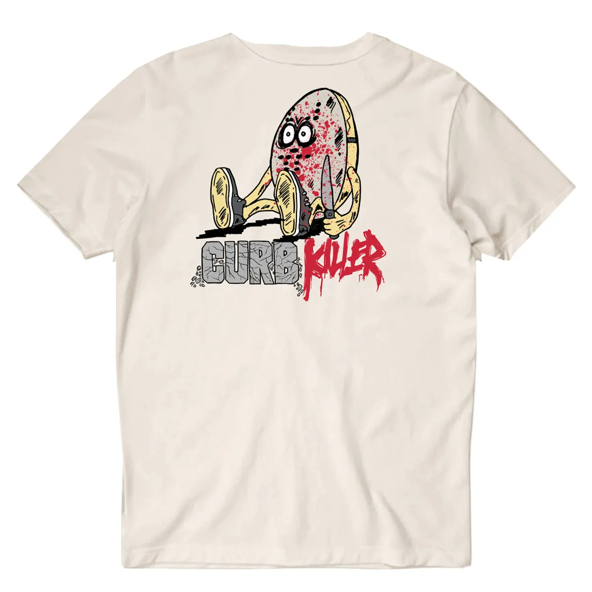 Slappy - Curb Killer Tee Natural