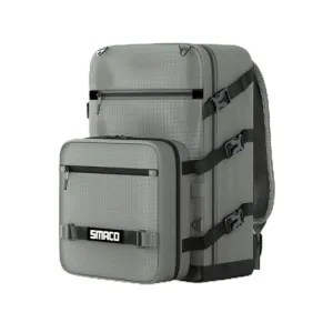 SMACO Scuba Diving Backpack with Detachable Small Bag Travel Backpack for Scuba Diving Dry Dive Bag Holds Mini Scuba Tanks, Diving Mask,Snorkel,Fins, and More