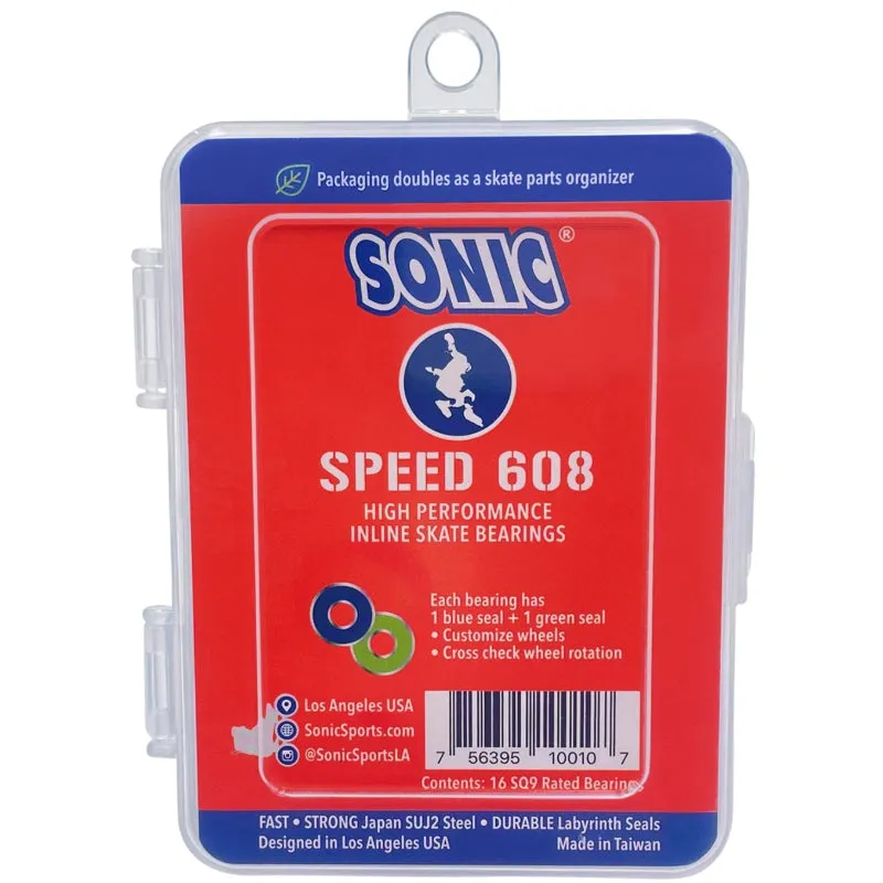 Sonic Speed 608 Inline Skate Bearings