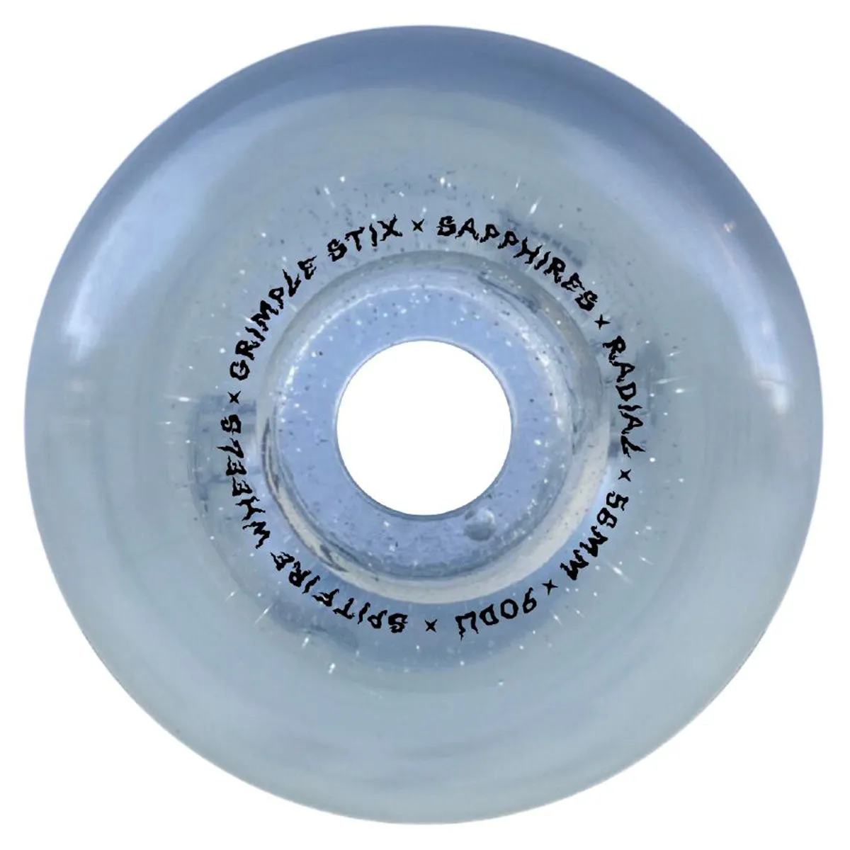 Spitfire - Grimple Dust Sapphires 56MM 90D Skateboard Wheels