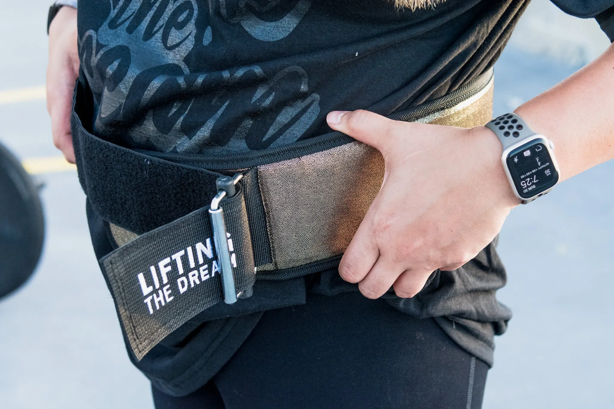 Stay Golden Lifting Belt