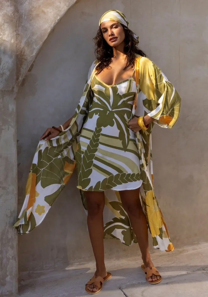 Summer Breeze Mini Slip - Dirty Martini