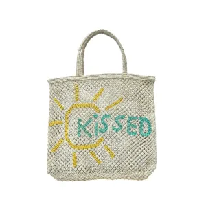 Sun Kissed Jute Tote Bag