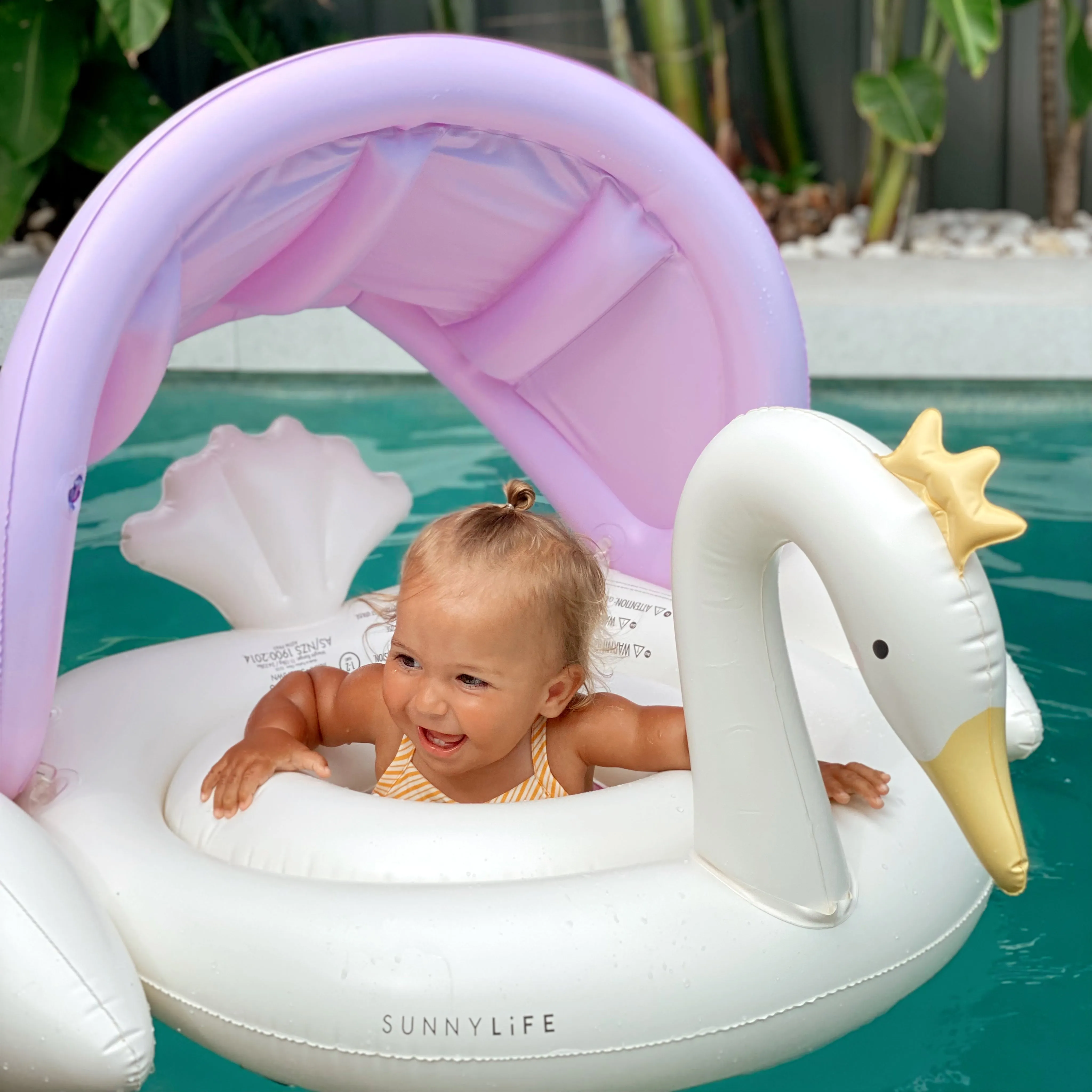 SUNNYLIFE BABY FLOAT - PRINCESS SWAN