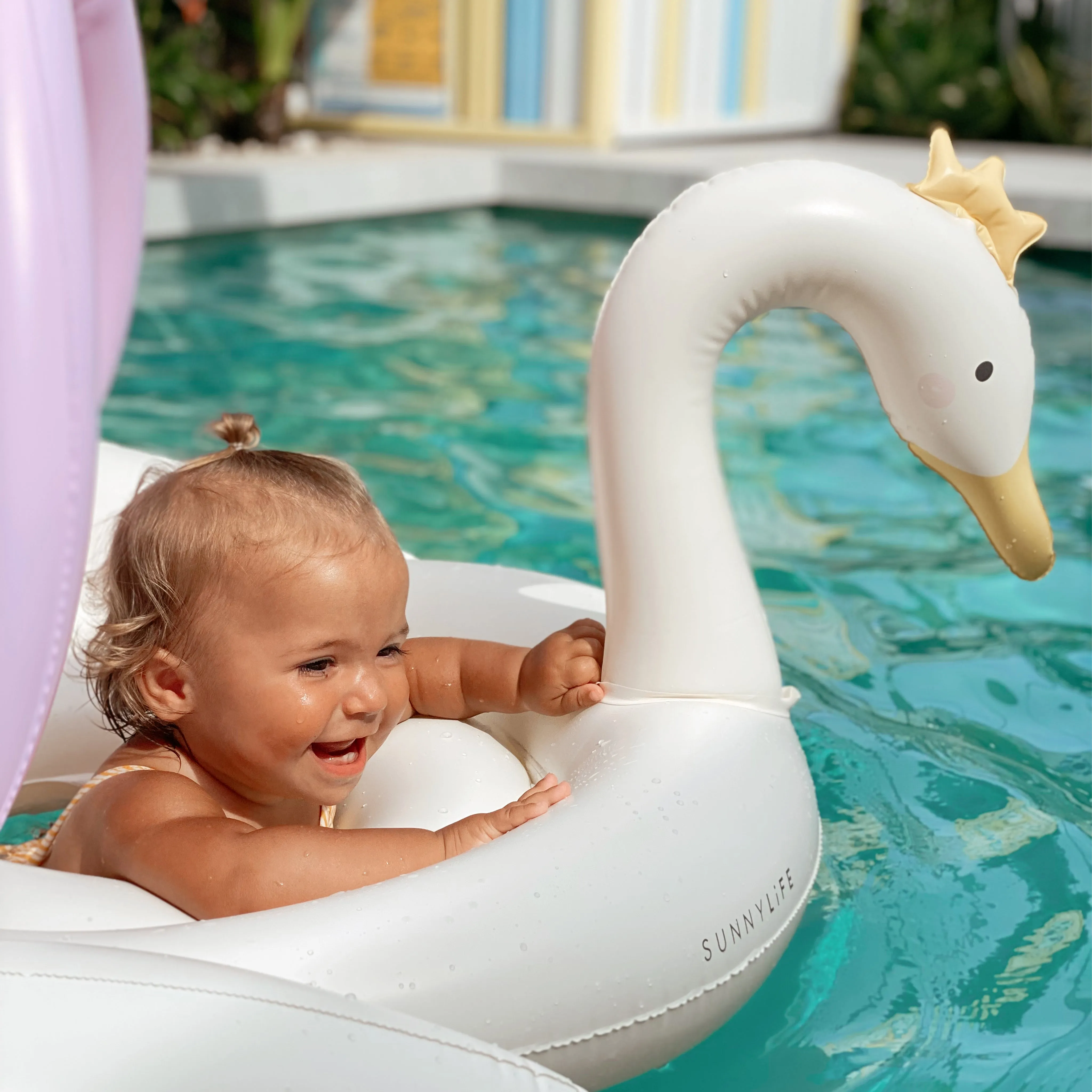 SUNNYLIFE BABY FLOAT - PRINCESS SWAN