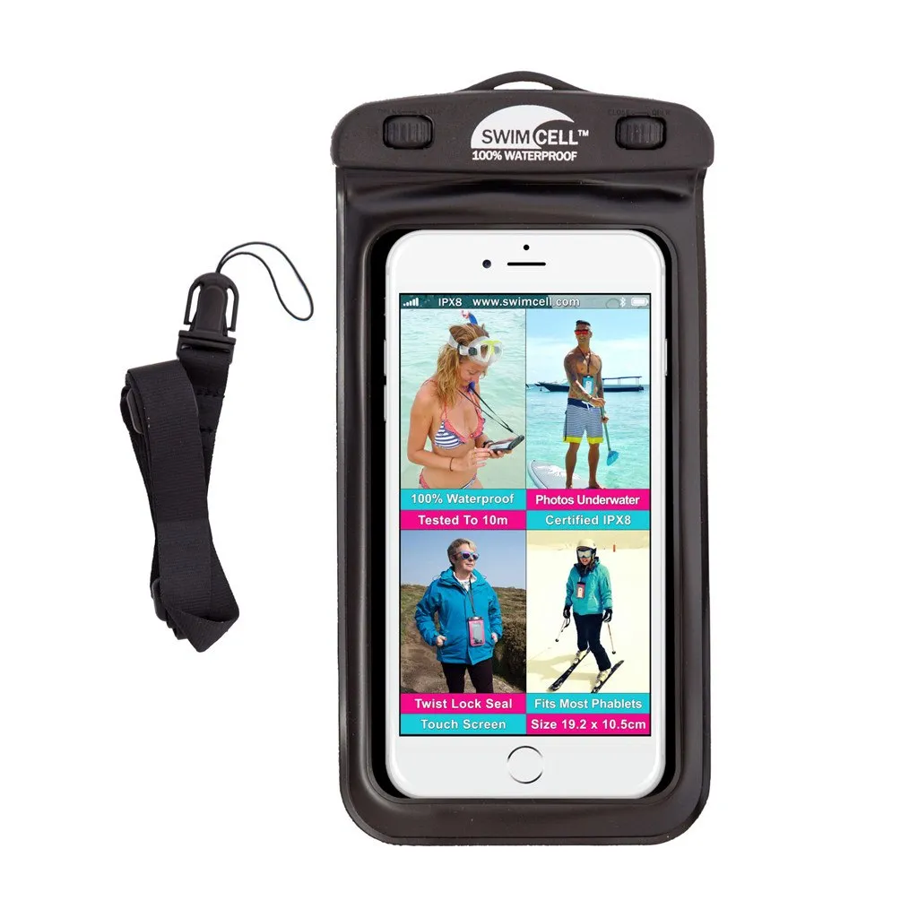SwimCell Waterproof Phone Case - Large (up to 10 x 18cm)
