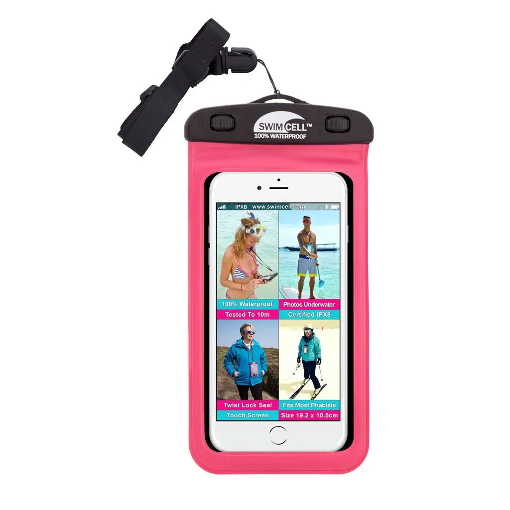 SwimCell Waterproof Phone Case - Large (up to 10 x 18cm)