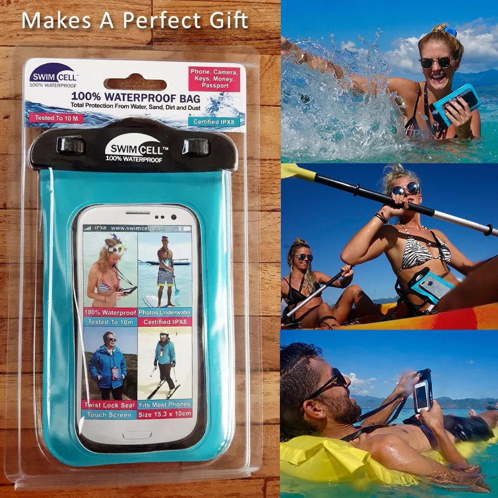 SwimCell Waterproof Phone Case - Large (up to 10 x 18cm)