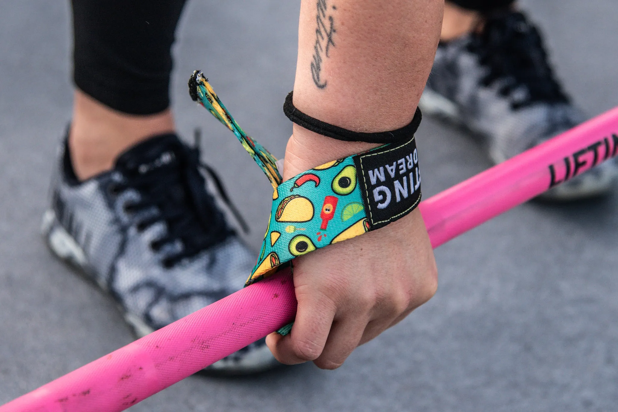 Tacos and TeKilos Olympic Lifting Straps