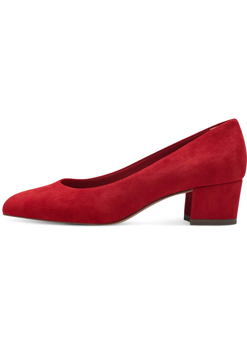 Tamaris Sylvie Leather 50's Pumps Red