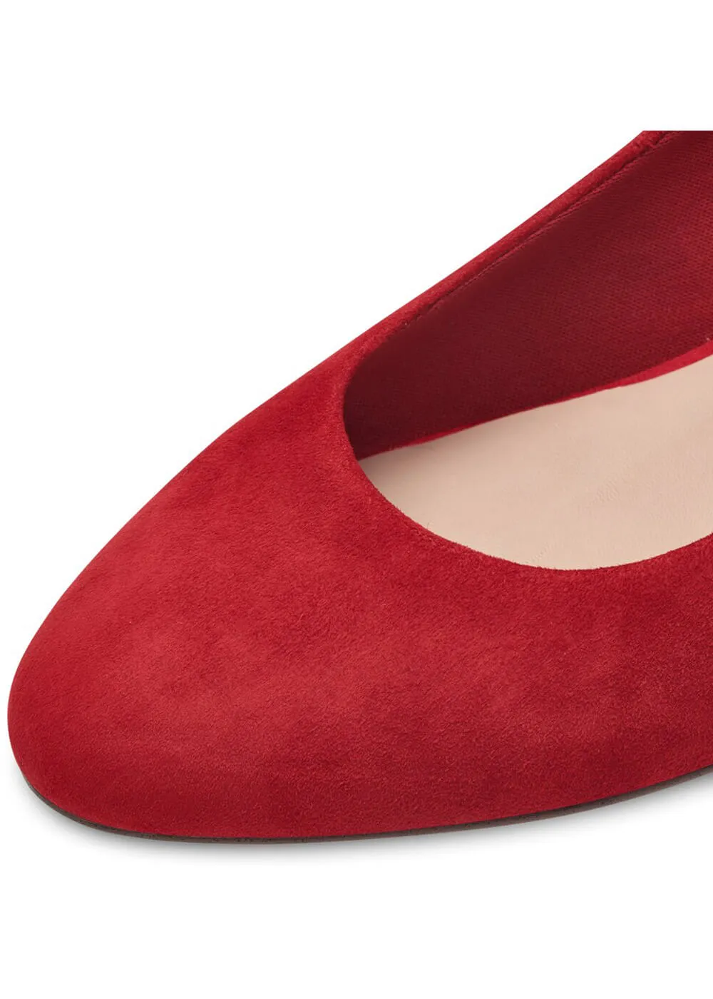 Tamaris Sylvie Leather 50's Pumps Red