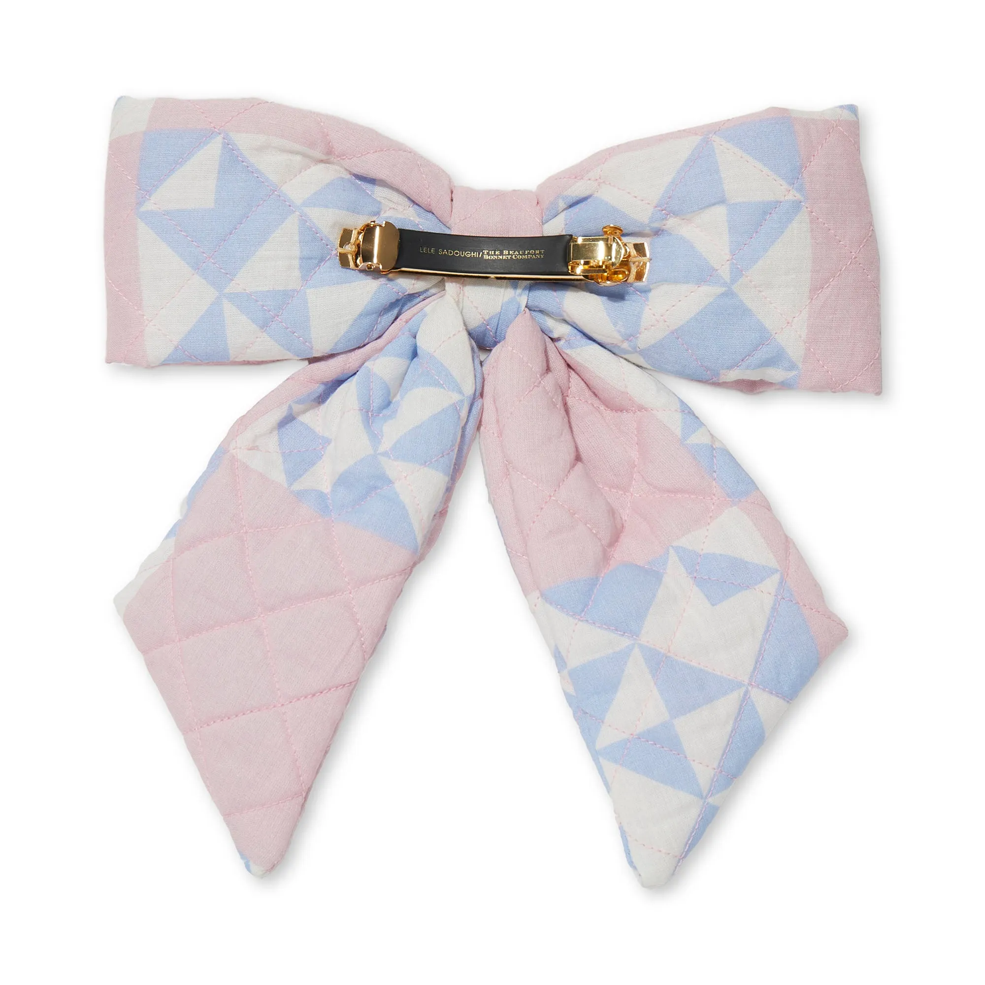 T.B.B.C. x Lele Sadoughi Natalia Barrette (Kids) - Cobble Court Quilt