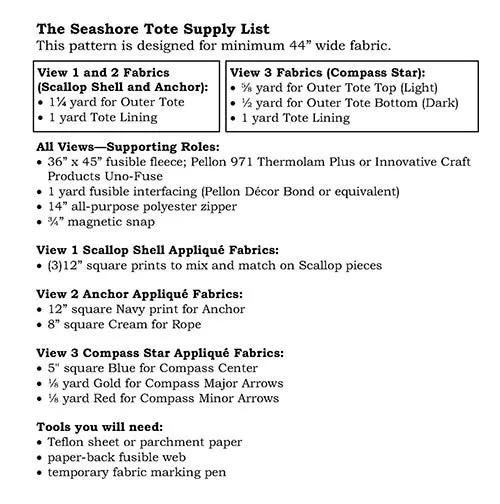 The Seashore Tote