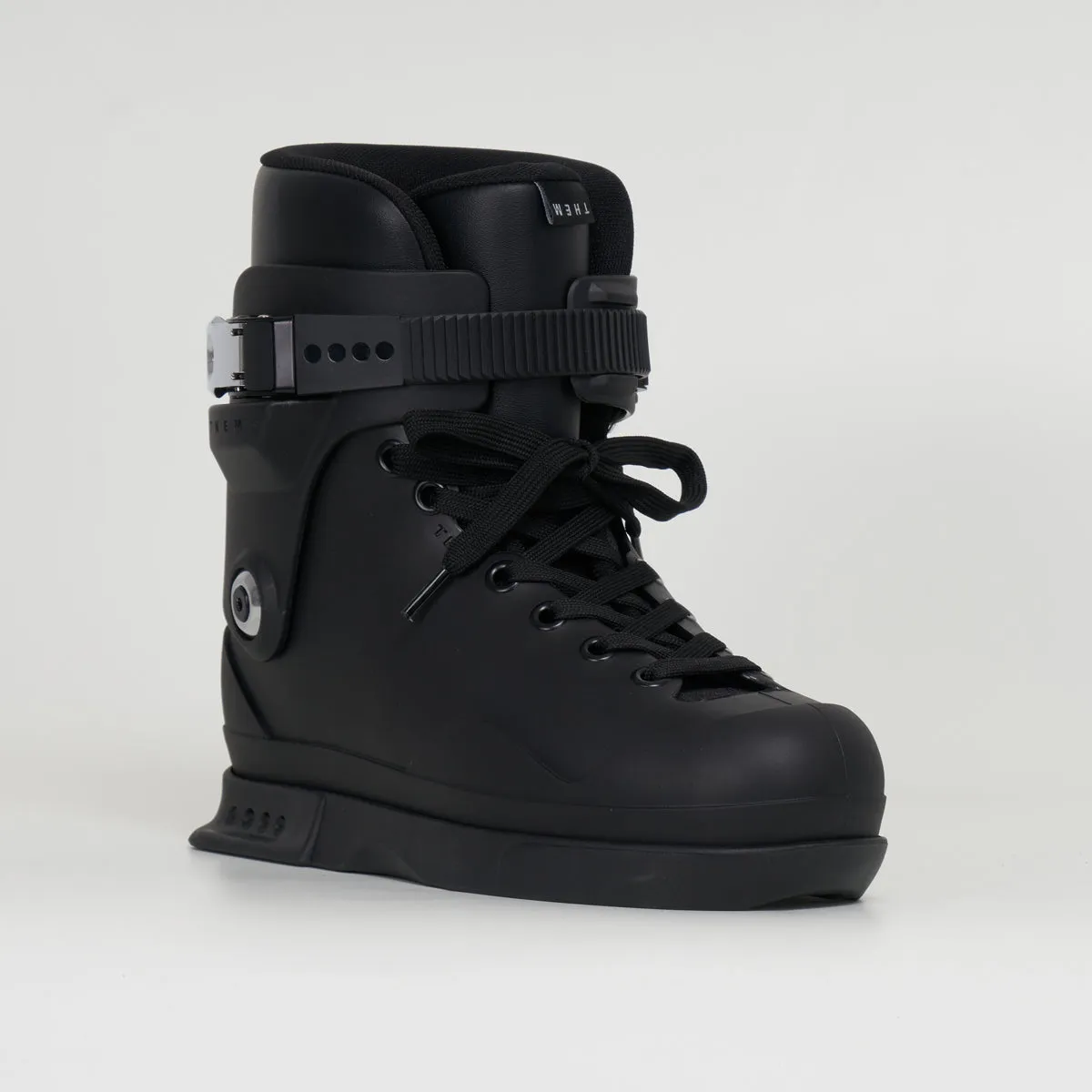 Them 909 Skates BOOT ONLY Black - With Them Liner, V.3 Soulplate and NEW SHELL SIZES