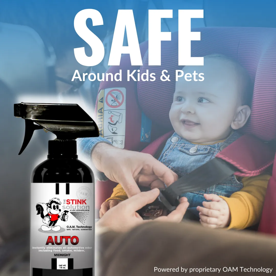 Three Pack - Two Auto Odor Eliminating Sprays   One Spray of Choice 16 oz