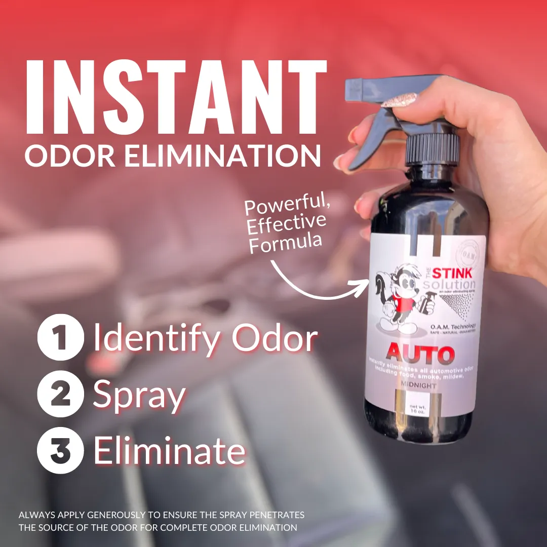 Three Pack - Two Auto Odor Eliminating Sprays   One Spray of Choice 16 oz