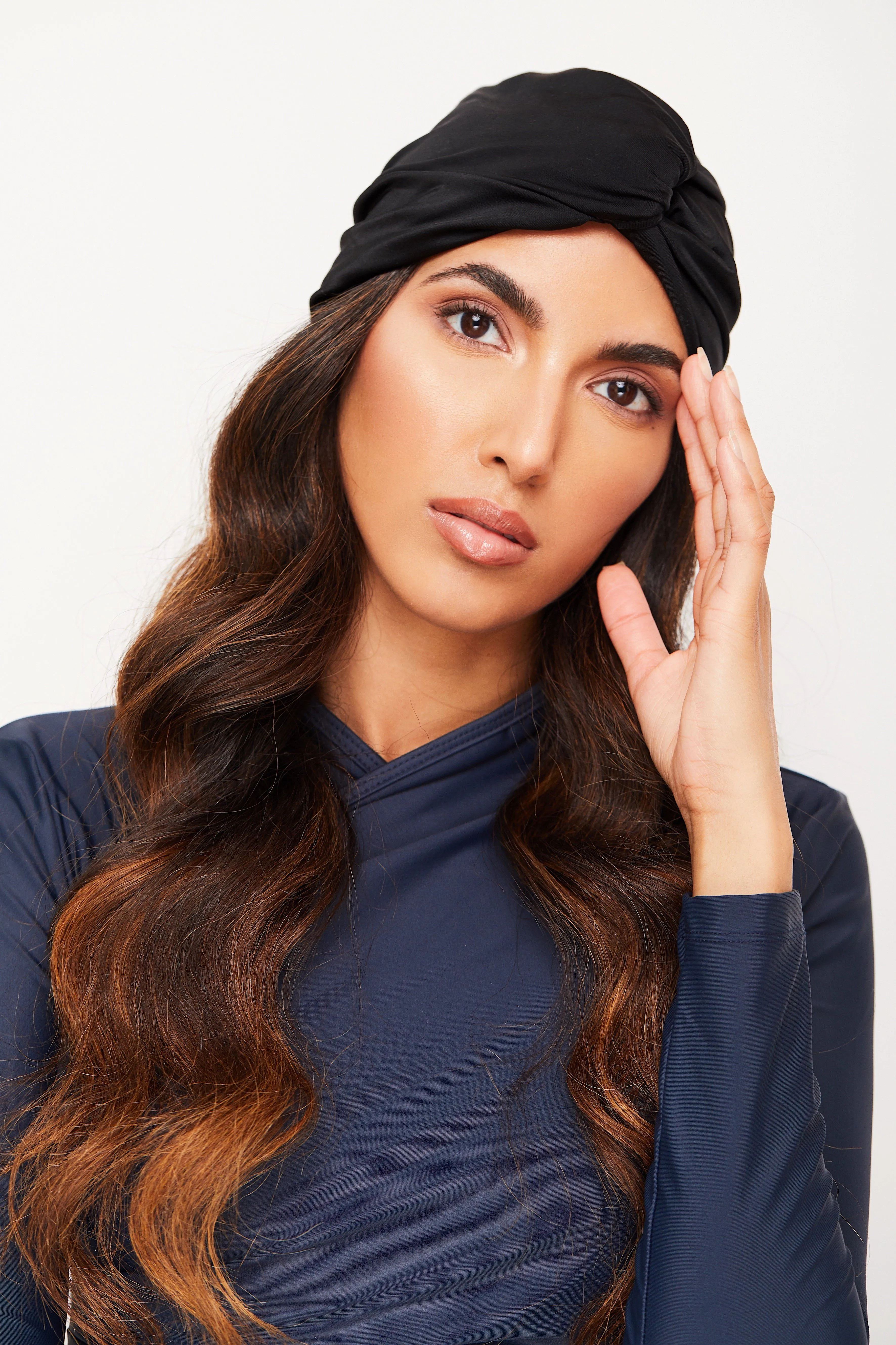 Tie Knot Swim Turban