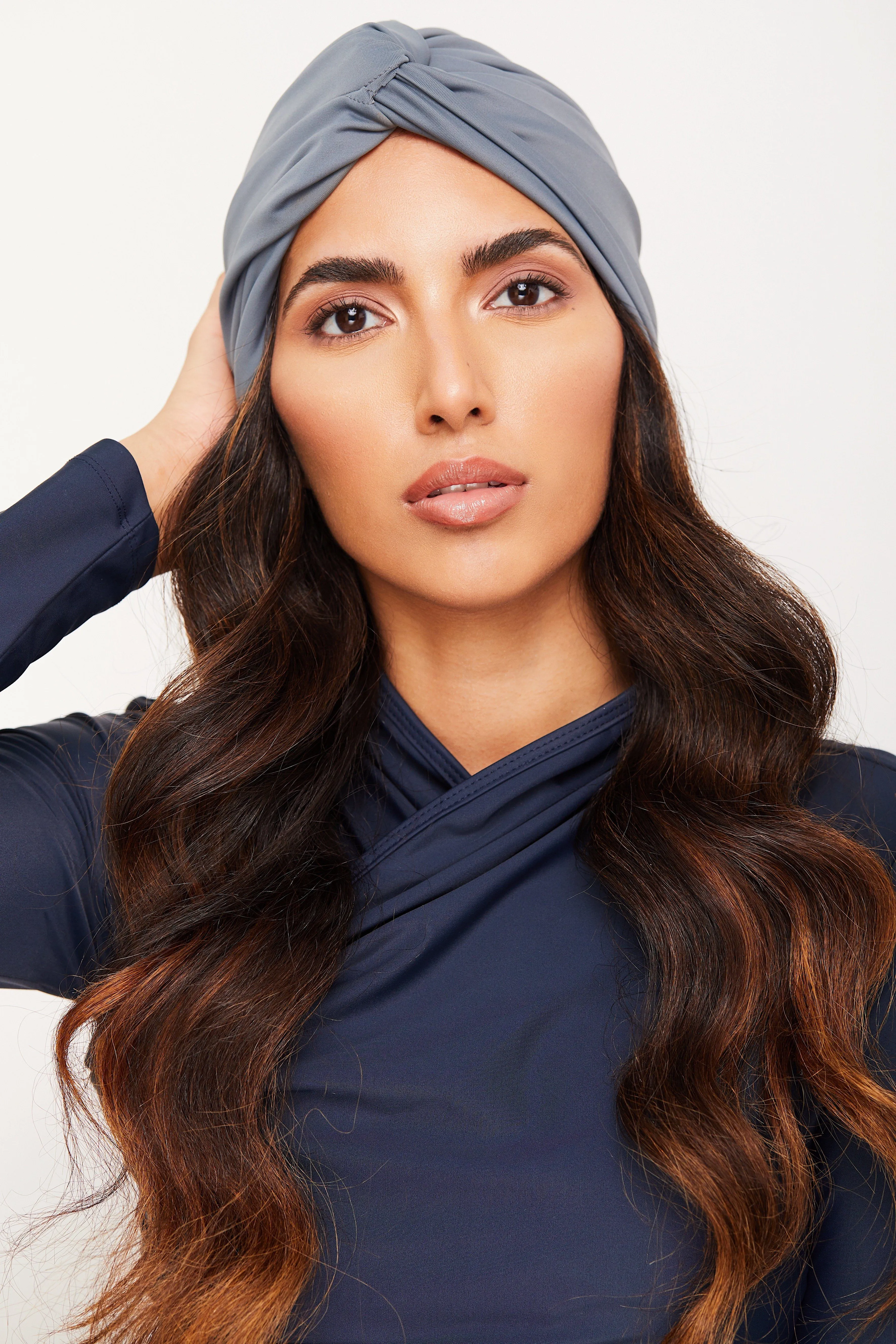 Tie Knot Swim Turban