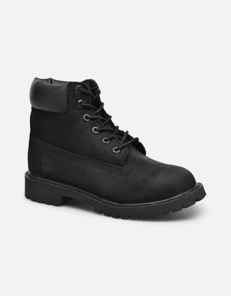 Timberland Women Premium 6" Black Nubuck TB08658A001