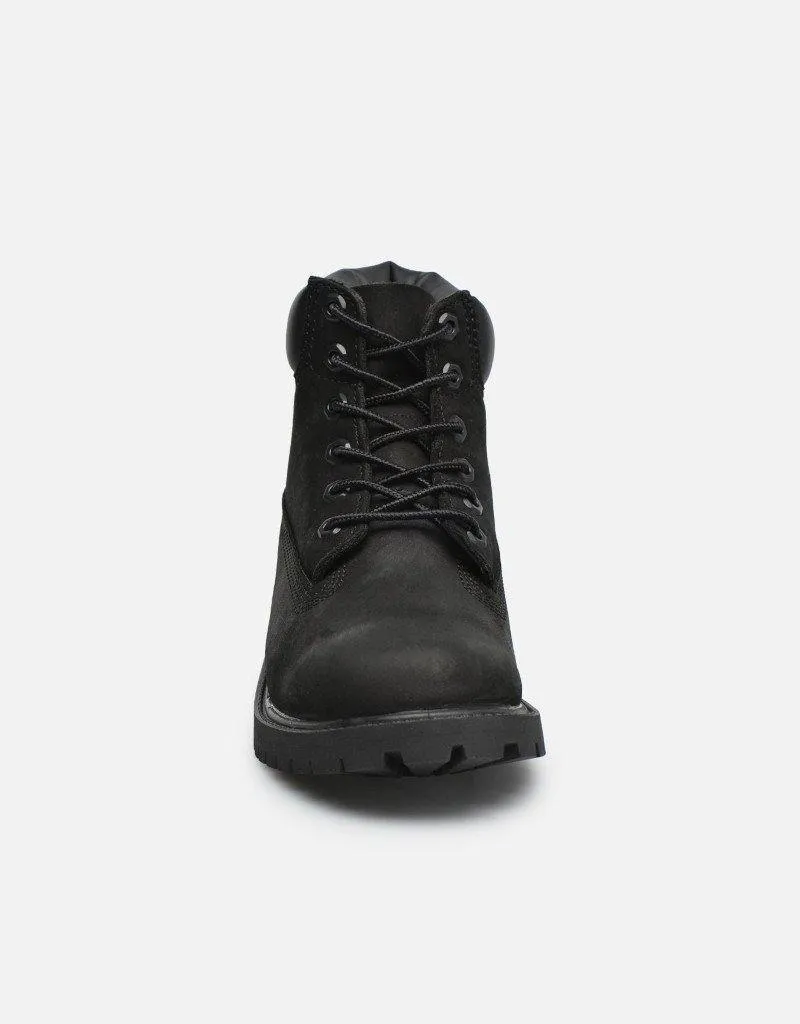 Timberland Women Premium 6" Black Nubuck TB08658A001