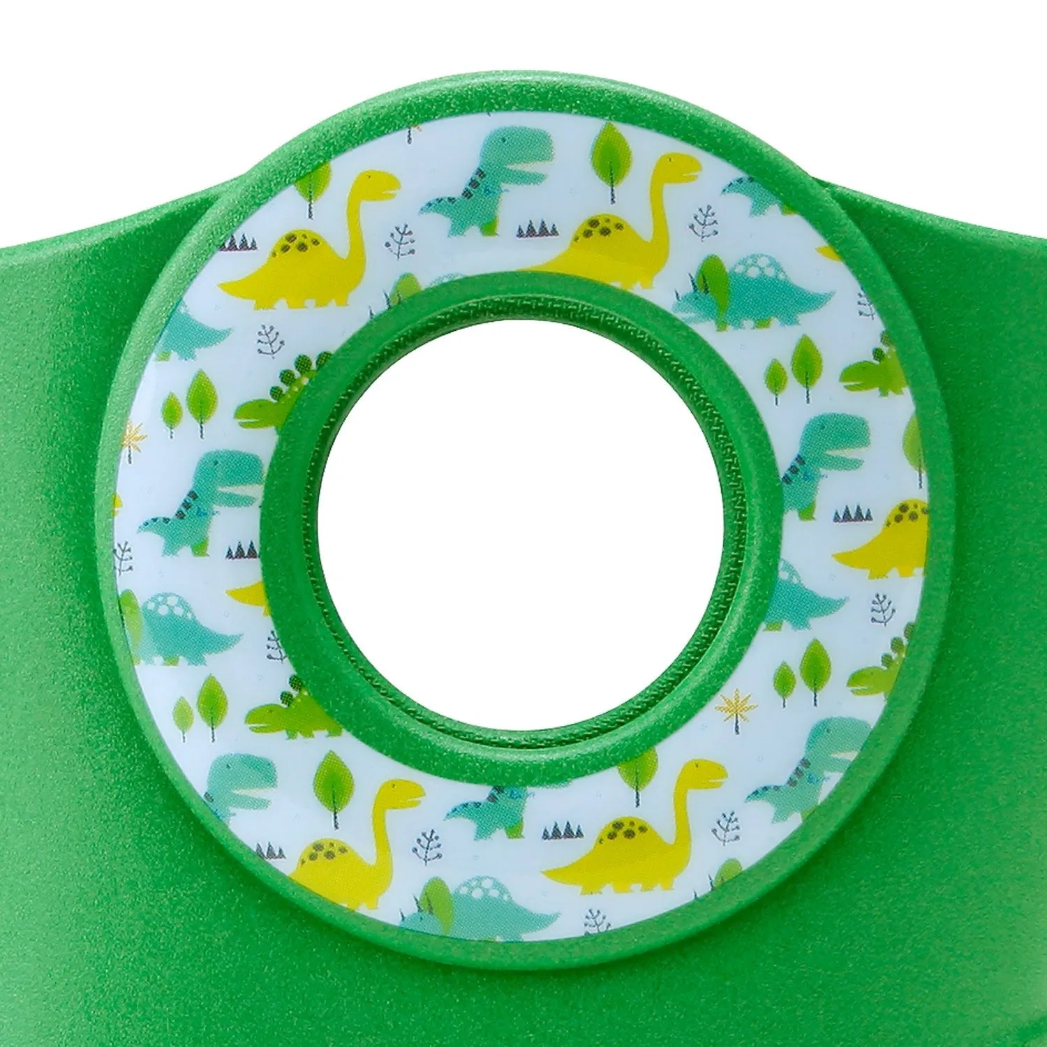 Toddler Kendall Rain Boots, Green Dinosaurs