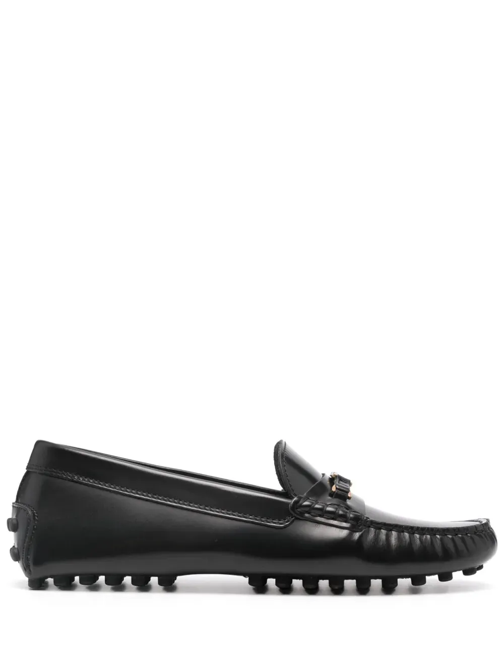 Tod's moc-stitching leather insole