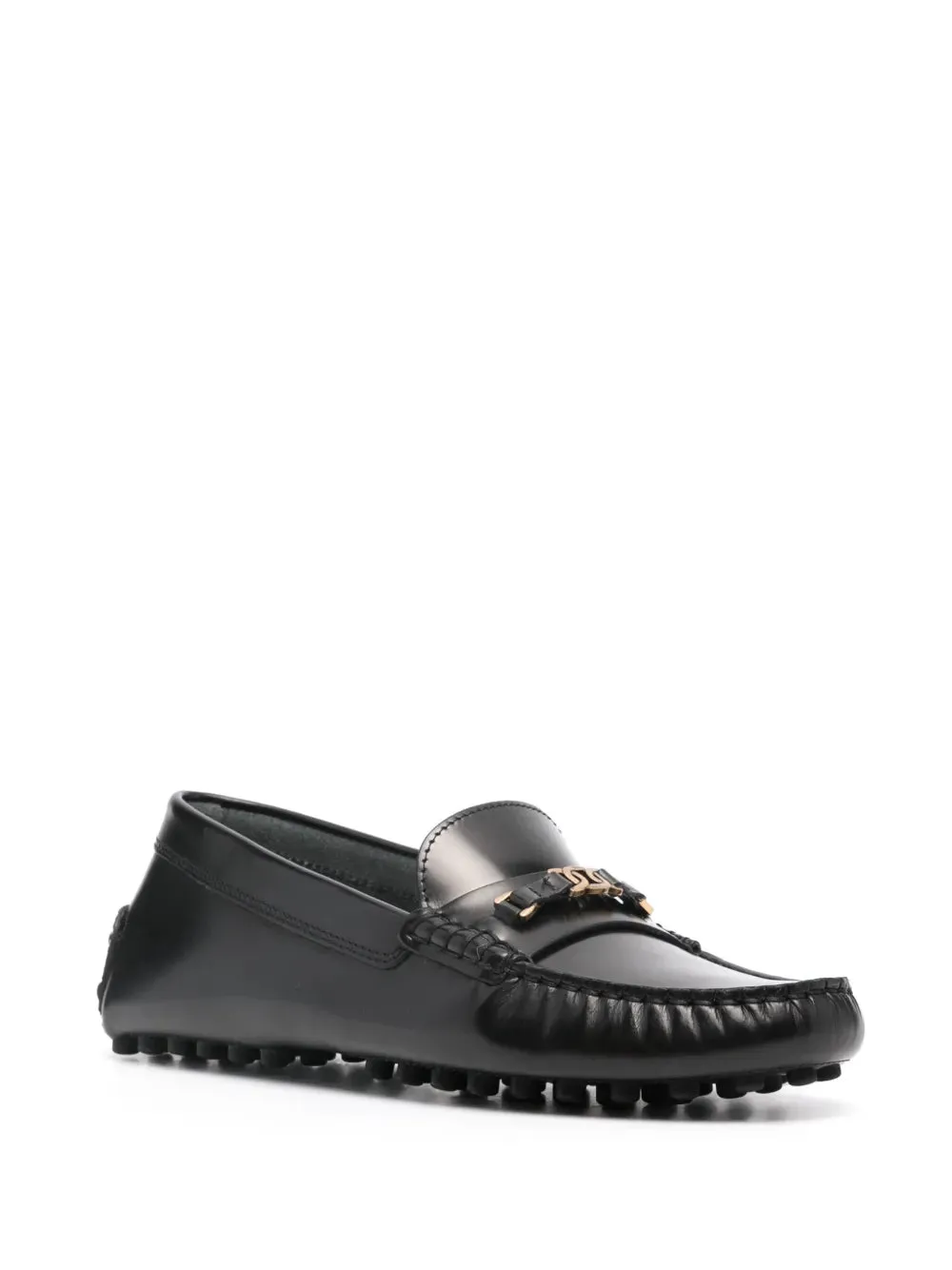 Tod's moc-stitching leather insole