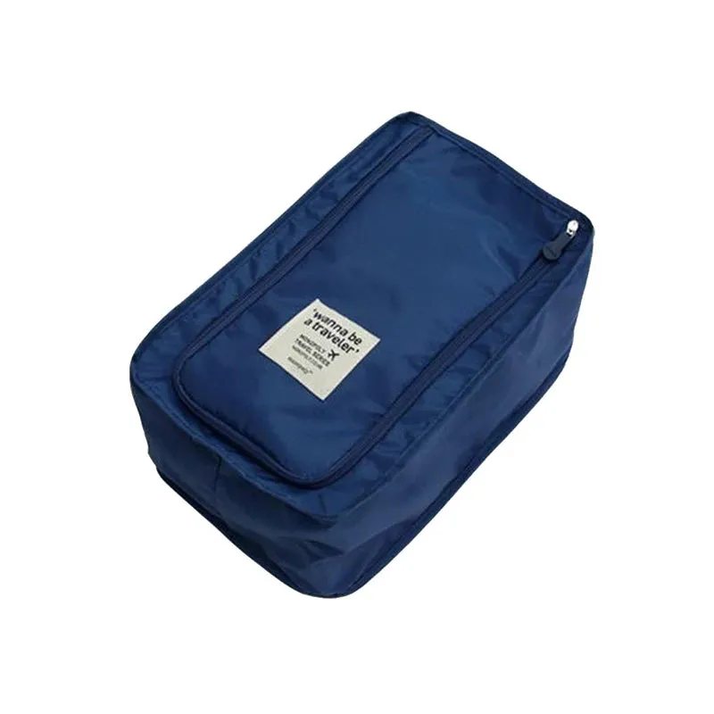 Travel Portable Waterproof Shoes Bag Organizer Storage Pouch Pocket Packing Cubes Handle Nylon Zipper Bag,Travel accessories