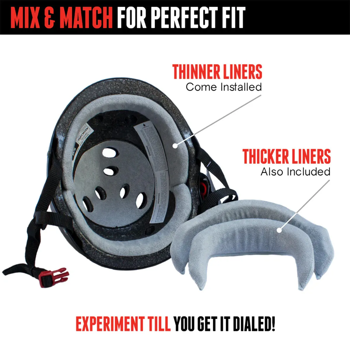Triple 8 - Certified Sweatsaver Helmet Pacific Beach