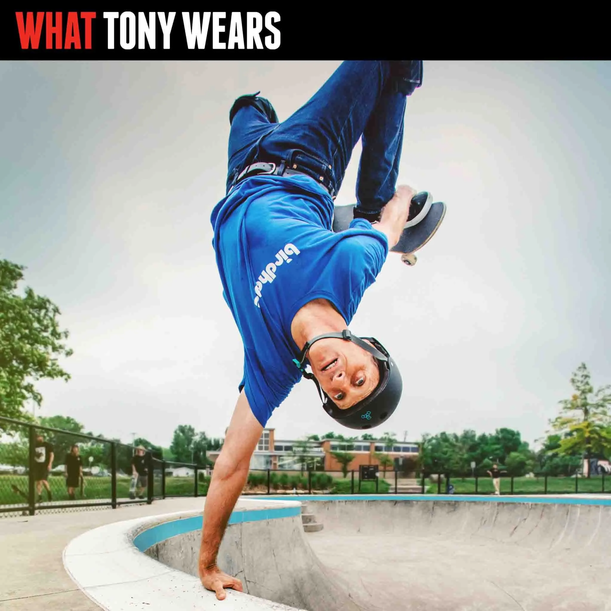 Triple 8 - Certified Sweatsaver Tony Hawk Signature Edition Helmet