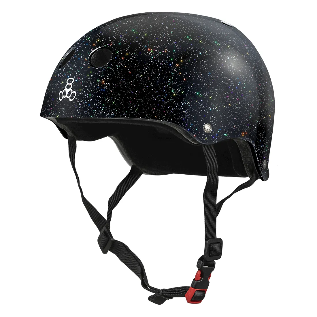 Triple 8 The Certified Helmet SS Black Glitter