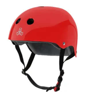 Triple 8 The Certified Helmet SS Red Gloss